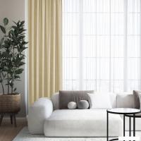 Штора Волшебная ночь Канвас 200x290 930776 (шампань)