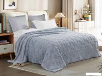 Плед Реноме Gammi 1.5сп GAM-009 (жаккард соты серый)