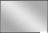 Континент Зеркало Stage Grey Led 100х70 (с реверсивным креплением, бесконтактным сенсором)