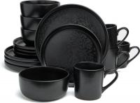 Набор тарелок Bronco Choice Black 191-364