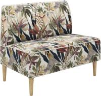 Диван MONOFIX Одос Принт 2-хместный (тропики/микровелюр)