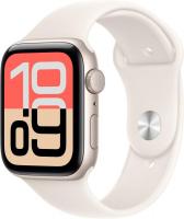 Умные часы Apple Watch SE 3 44 мм (алюминиевый корпус, звездный свет/звездный свет, спортивный силик