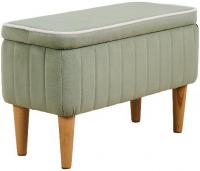 Банкетка MONOFIX Амма с ящиком (оливковый №30)