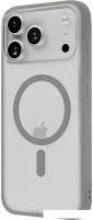 Чехол для телефона uBear Cloud Mag Case для iPhone 17 Pro Max (серый)