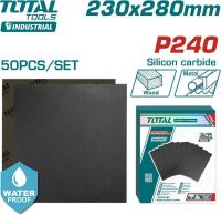 Набор шлифлистов Total TAC024016 (50 шт)