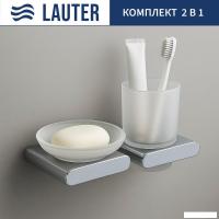 Набор аксессуаров для ванной Lauter 21SH57061 + 21SH57051 (Chrome, 2 предмета)