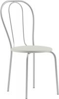 Стул Mio Tesoro Тюльпан Плюс (молочный/металлик)