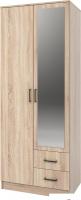 Шкаф распашной Mio Tesoro Хюгге 2D2S Z (дуб сонома)