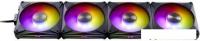 Комплект вентиляторов для корпуса с контроллером ADATA XPG Hurricane MAG 120 ARGB PWM (черный)