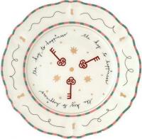 Тарелка глубокая Bitossi Il Frutto Della Passione PAN01003 (ключи)