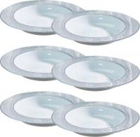 Набор тарелок Lenardi Севилья серебро 145-559