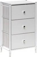 Комод Импэкс Нирита/Хайди 3 ящика (белый)
