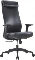 Офисное кресло SitZone CH-366A (натуральная кожа, черный)