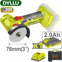 Угловая шлифмашина Dyllu DTLAP573 (с 1-им АКБ, кейс)