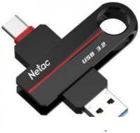 USB Flash Netac US18 USB 3.2+TypeC 64GB NT03US18C-064G-32BK
