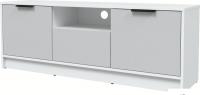 Тумба Интерлиния ТВ Концепт КТ-ТВ3-50 (серый/белый платинум)