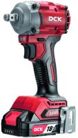 Гайковерт DCK KDPB358 Type FK (с 2-мя АКБ, кейс)