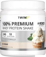 Протеин сывороточный (концентрат) 1WIN Premium Whey (пломбир, 450г)