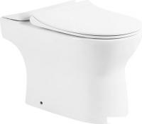 Унитаз напольный BelBagno BB130CPR/SC (с сиденьем)