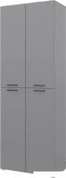 Шкаф распашной Горизонт Бонн 760 (серый графит)