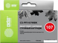 Картридж CACTUS CS-PFI107MBK