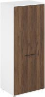 Шкаф распашной Norden 80х60х195.5 HDF SG.822.WH.DM (белый/дуб модена)