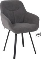 Стул Мамадома Romeo smile 360 (b28 Antracite Lux/черный)