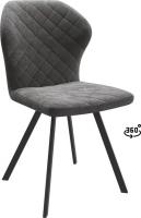 Стул Мамадома Robby D-R 360 (b28 Antracite Lux/черный)