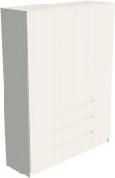 Шкаф распашной ДСВ МС Мори МШ 1600 (сатин)