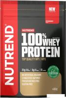 Протеин сывороточный (изолят) Nutrend 100% Whey Protein (400г, клубника)