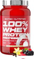 Протеин комплексный Scitec Nutrition 100% Whey Protein Professional (ваниль/ягода, 920 г)