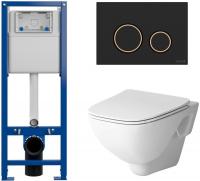 Унитаз подвесной AM.PM X-Joy C851701SC + Cersanit Vector S-IN-MZ-VECTOR + Twins 63534