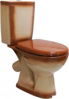 Унитаз напольный Rosa Уют (коричневый)