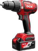 Ударная дрель-шуруповерт DCK KDJZ05-13 Type EM (с 2-мя АКБ, кейс)