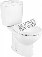 Унитаз напольный Roca Victoria 7342399000 + 734139Z000 + 801392002 (Slim с микролифтом)