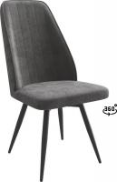 Стул Мамадома Leonard M-R1 360 (b28 Antracite Lux/черный)