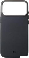Чехол для телефона Magssory Eco-Leather Case для iPhone 17 Pro Max Midnight CLT045m