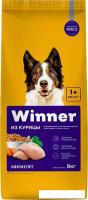 Сухой корм для собак Мираторг Winner для взрослых собак средних и крупных пород с курицей (8 кг)