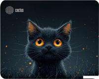 Коврик для мыши CACTUS Black Cat CS-MPC-D09S