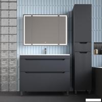 Symbolite Тумба под умывальник Остин 100 Plus 2 ящика (графит)