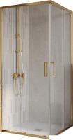 Душевой уголок BelBagno Luce-A-2-100-C-ORO