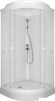 Душевая кабина Saniteco SNT CL-90 90х90 (белый/прозрачное стекло)