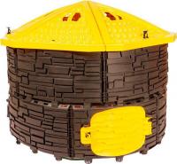 Компостер ВПМ Усиленный 6199376 (780 л, темно-коричневый/желтый)