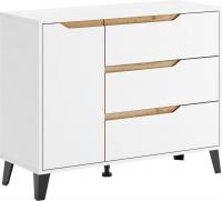 Тумба ЭлиГард Eyva 1D3S (белый)