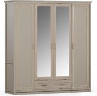 Шкаф распашной Black Red White Classic SZF2D2L1S (глиняный серый)