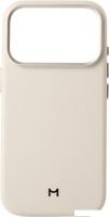 Чехол для телефона Magssory Eco-Leather Case для iPhone 17 Pro Ivory CLT044i