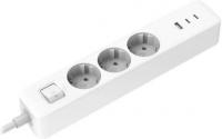 Удлинитель Xiaomi Mi Power Strip 20W 2C1A XMCXB01EU (USB Type-A + 2 USB Type-C, белый, международная