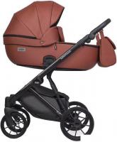 Универсальная коляска Riko Montana Ecco (2 в 1, 17/темно-бордовый)