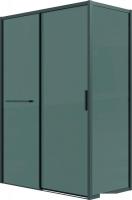 Душевой уголок Grossman Style 100x100x195 120.K33.05.1010.21.10 (черный матовый/стекло тонированное)