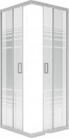 Душевой уголок Метакам City Trend Grey 90x90x185 (без поддона)